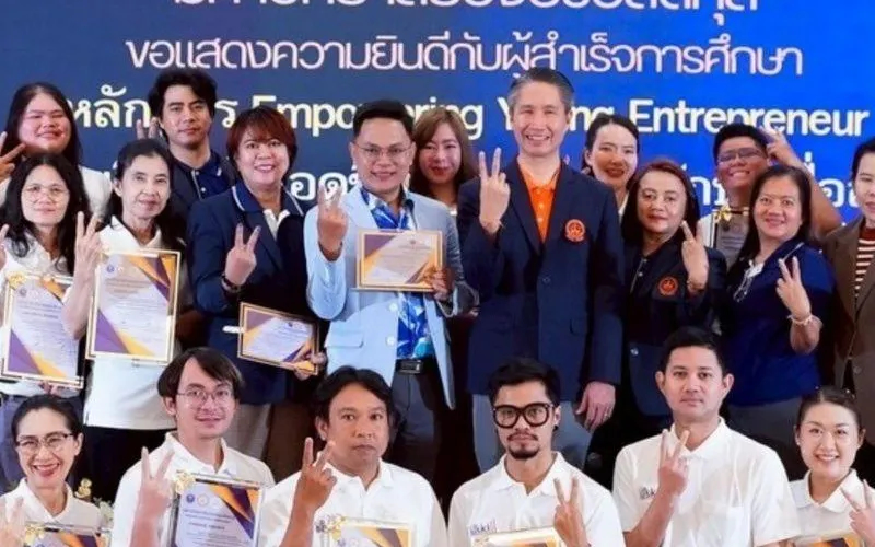 คณะศึกษาศาสตร์ ม.วงษ์ชวลิตกุล ปิดโครงการ Upskill/Reskill ปี 2568